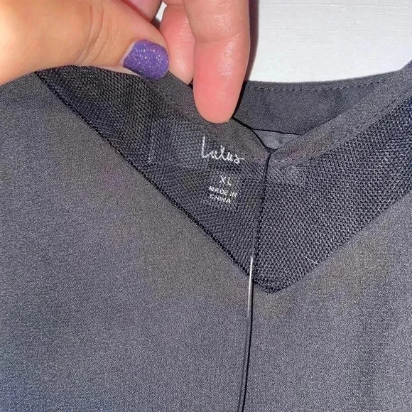 Lulu’s Women’s XL Mesh Trim Women’s Tank Top - Picture 2 of 4